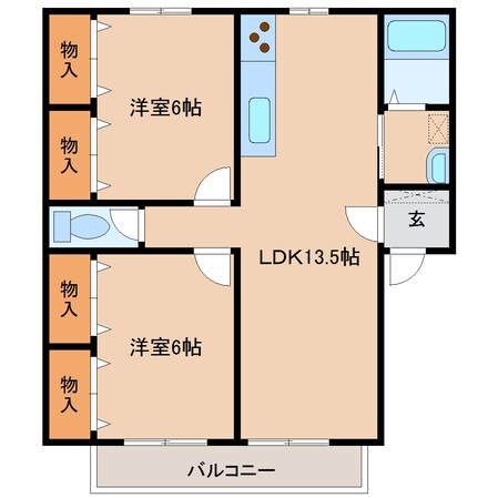 グランシャリオの物件間取画像